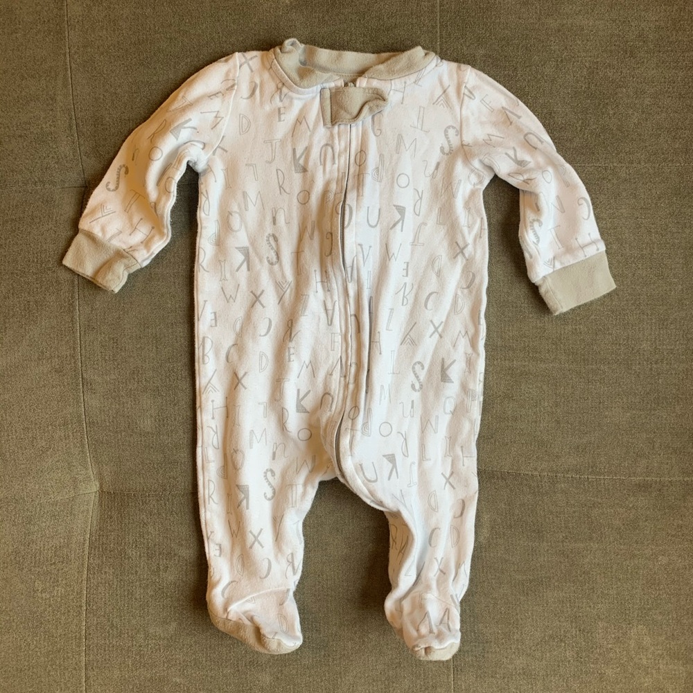 Organic Alphabet Jammies